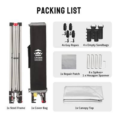 CenterLOK® 10' x 10' One-Push Canopy